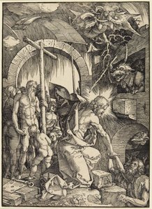 Chrystus w otchłani autorstwa Albrecht Dürer