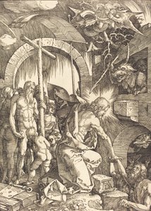 Chrystus w Otchłani, 1510. autorstwa Albrecht Dürer
