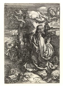 Chrystus w ogrodzie drzew oliwnych, 1515 autorstwa Albrecht Dürer