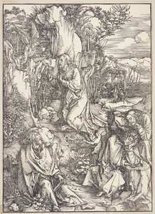 Chrystus z Góry Oliwnej autorstwa Albrecht Dürer