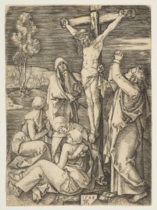 Chrystus na krzyżu autorstwa Albrecht Dürer