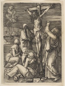 Chrystus na krzyżu autorstwa Albrecht Dürer