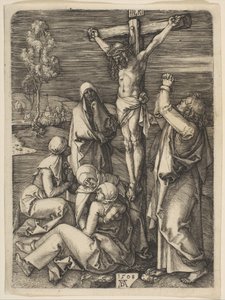 Chrystus na krzyżu, 1508. autorstwa Albrecht Dürer