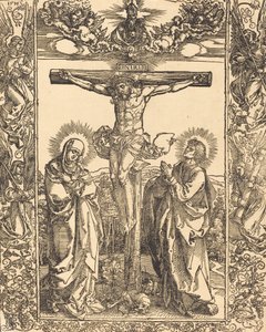 Chrystus na krzyżu, 1516. autorstwa Albrecht Dürer