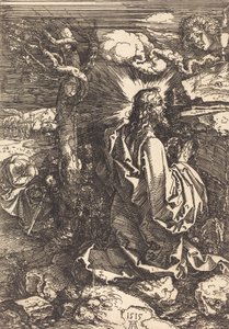 Chrystus na Górze Oliwnej, 1515. autorstwa Albrecht Dürer