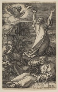 Chrystus na Górze Oliwnej, z Męki Pańskiej, 1508. autorstwa Albrecht Dürer