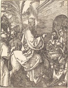 Wjazd Chrystusa do Jerozolimy autorstwa Albrecht Dürer
