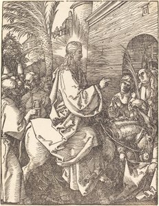 Wjazd Chrystusa do Jerozolimy autorstwa Albrecht Dürer
