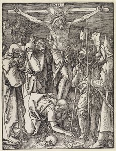 Chrystus na krzyżu autorstwa Albrecht Dürer