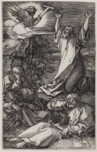Chrystus na Górze Oliwnej autorstwa Albrecht Dürer