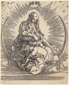 Chrystus w przedpieklu, arkusz 11 z cyklu „Wielka Pasja” autorstwa Albrecht Dürer