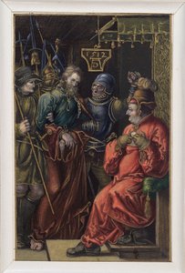 Chrystus przed Kajfaszem autorstwa Albrecht Dürer