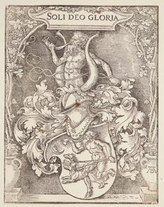Herb Johanna Tscherte autorstwa Albrecht Dürer