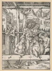 Łaźnia mężczyzn autorstwa Albrecht Dürer