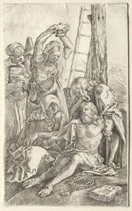 Zejście z krzyża autorstwa Albrecht Dürer