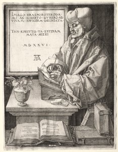 Desiderius Erazm z Rotterdamu autorstwa Albrecht Dürer