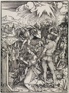Ścięcie św. Katarzyny autorstwa Albrecht Dürer