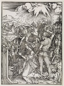 Ścięcie świętej Katarzyny autorstwa Albrecht Dürer