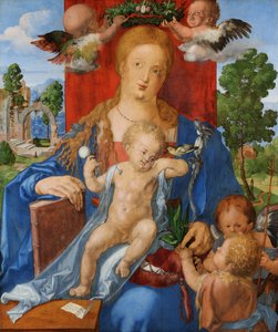 Madonna z czyżem autorstwa Albrecht Dürer