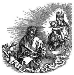 Objawienie Jana, 1511, 1936 autorstwa Albrecht Dürer