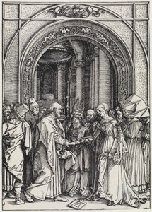 Zaślubiny Marii Panny autorstwa Albrecht Dürer