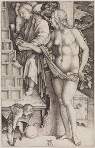 Pokusy leniwca (Sen doktora) autorstwa Albrecht Dürer