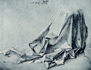 Studium draperii autorstwa Albrecht Dürer