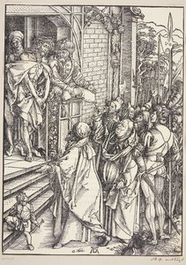 Ecce Homo - Ofiarowanie Chrystusa autorstwa Albrecht Dürer