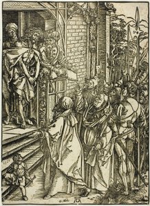 Ecce Homo - Ofiarowanie Chrystusa, z filmu Wielka męka autorstwa Albrecht Dürer