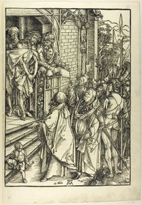 Ecce Homo - Ofiarowanie Chrystusa, z filmu Wielka męka autorstwa Albrecht Dürer