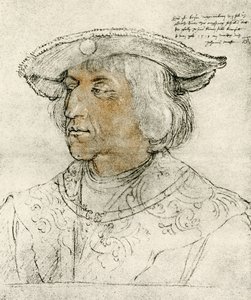Cesarz Maksymilian I autorstwa Albrecht Dürer