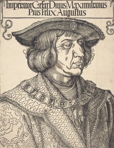 Cesarz Maksymilian I, ok. 1930 r. 1518. autorstwa Albrecht Dürer