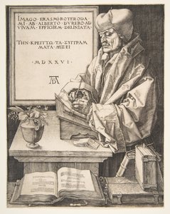 Erazm z Rotterdamu, 1526. autorstwa Albrecht Dürer