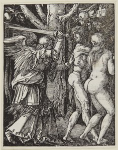 Wygnanie z raju autorstwa Albrecht Dürer
