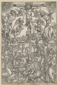 Niemiecki: Wielka Kalwaria autorstwa Albrecht Dürer