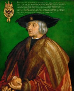 Niemiecki: Kaiser Maximilian I. Maksymilian I, Święty Cesarz Rzymski autorstwa Albrecht Dürer