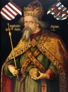 Niemiecki: cesarz Zygmunt (1368-1437) autorstwa Albrecht Dürer