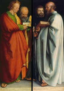 Niemiecki: Vier Apostel Czterech Apostołów autorstwa Albrecht Dürer