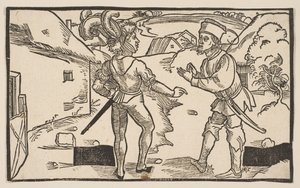 Heauton Timouroumenos, z The Comedies of Terence, XIX-wieczny reprint.n.d. autorstwa Albrecht Dürer