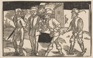 Heauton Timouroumenos, z The Comedies of Terence, XIX-wieczny reprint.n.d. autorstwa Albrecht Dürer