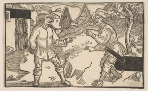 Heauton Timouroumenos, z The Comedies of Terence, XIX-wieczny reprint.n.d. autorstwa Albrecht Dürer