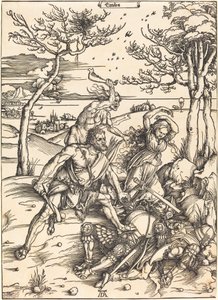 Herkules podbija Cacus („Herkules”) autorstwa Albrecht Dürer