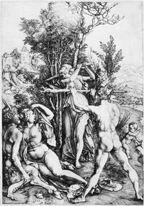 Herkules, ok. 1500, 1936 r autorstwa Albrecht Dürer