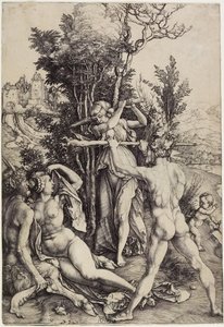 Herkulesa, ok. 1499 autorstwa Albrecht Dürer