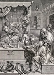 د سینټ جان د زیږیدنې عالي ریلیف مجسمه ، 1855 پولی autorstwa Albrecht Dürer