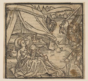 Ilustracja z Ritter von Turn, 1493.n.d. autorstwa Albrecht Dürer