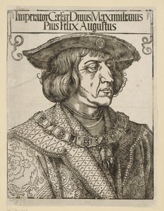 Cesarz Maksymilian I autorstwa Albrecht Dürer