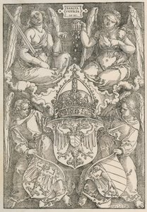 Węzeł z tarczą w kształcie serca autorstwa Albrecht Dürer