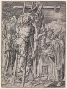 Zdejmowanie Chrystusa z krzyża autorstwa Albrecht Dürer