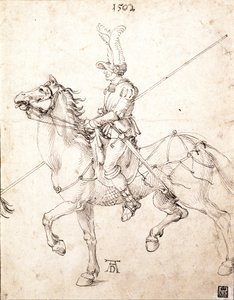 Ułan na koniu autorstwa Albrecht Dürer